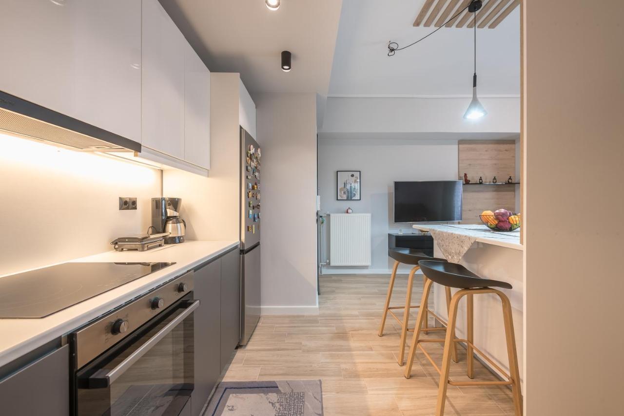 Comfy And Modern Apartment Athene Buitenkant foto