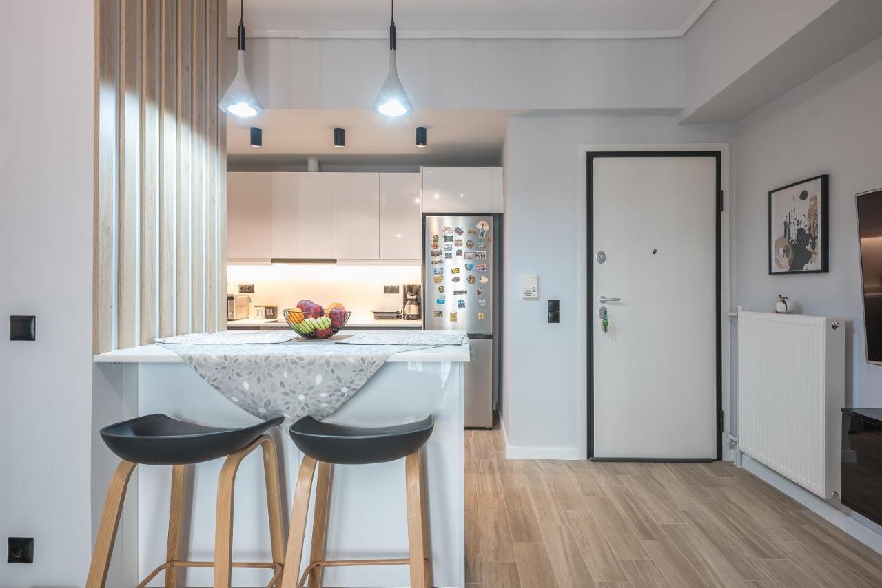 Comfy And Modern Apartment Athene Buitenkant foto