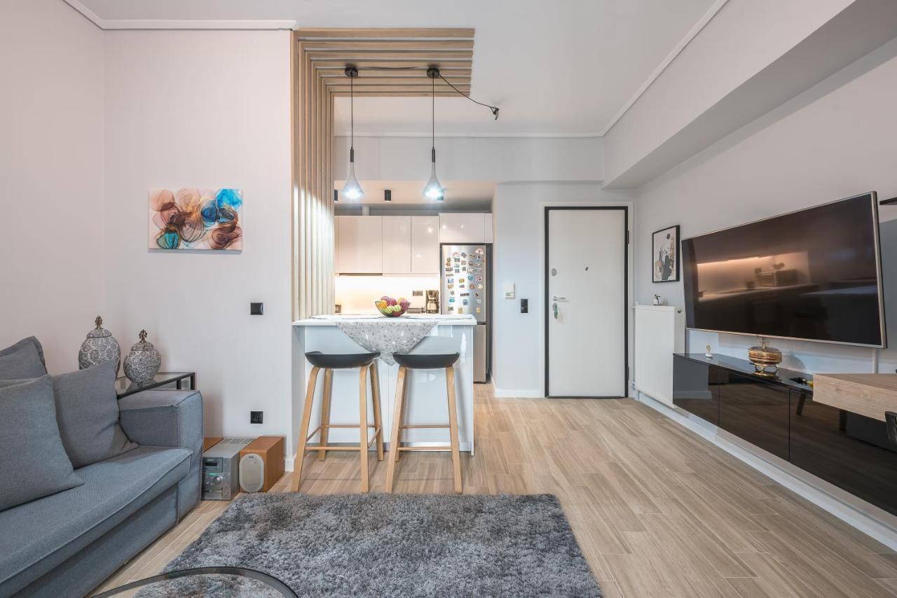 Comfy And Modern Apartment Athene Buitenkant foto