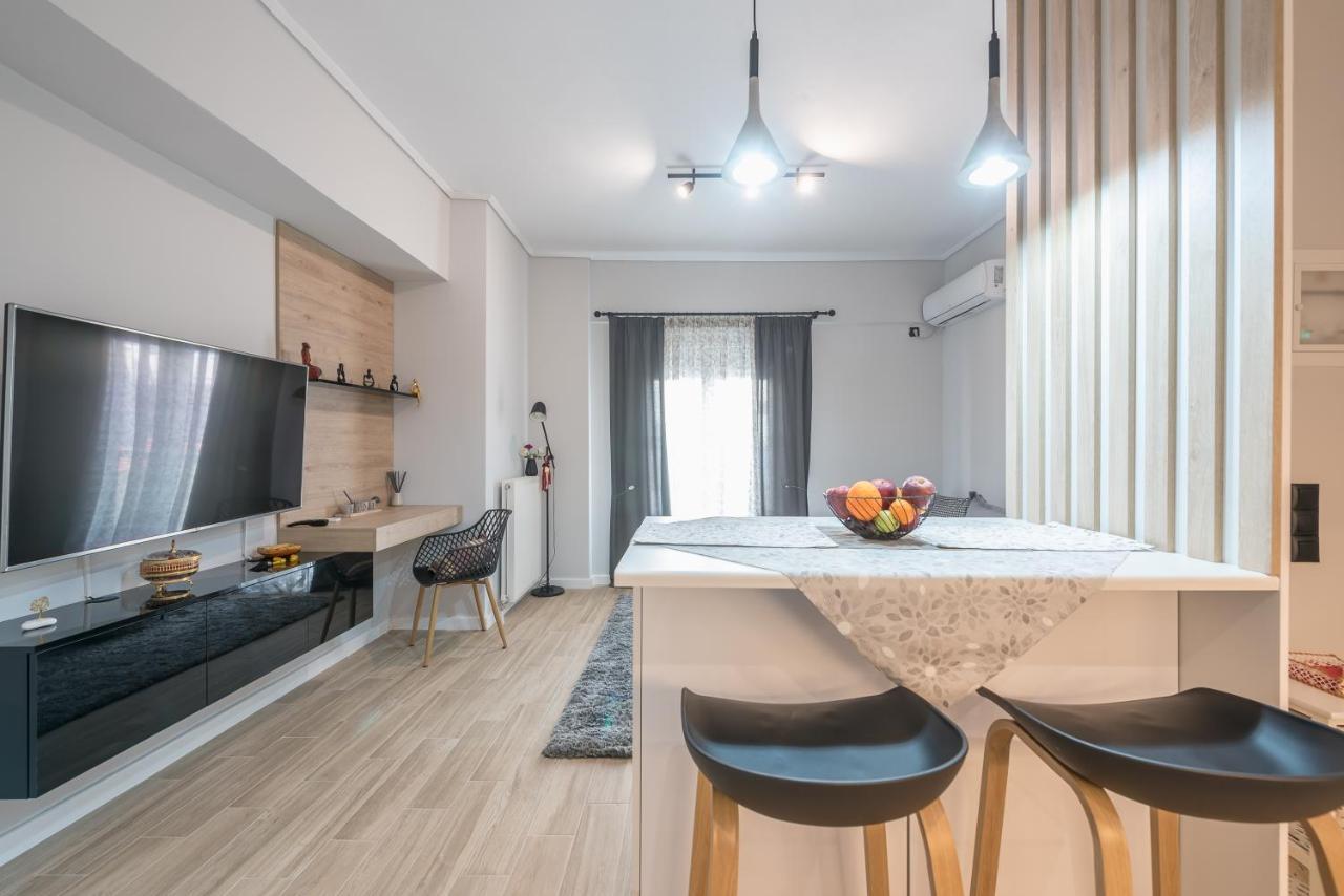 Comfy And Modern Apartment Athene Buitenkant foto